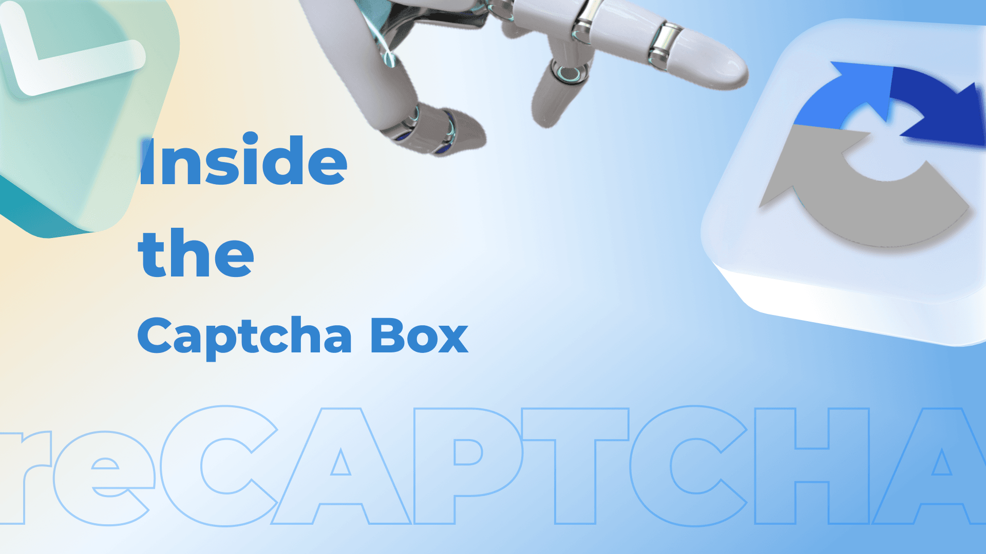 Inside the captcha box